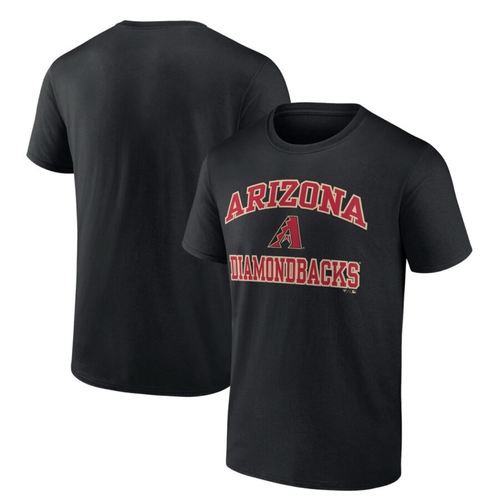 NWT Men's Black Arizona Diamondbacks Heart & Soul T-Shirt